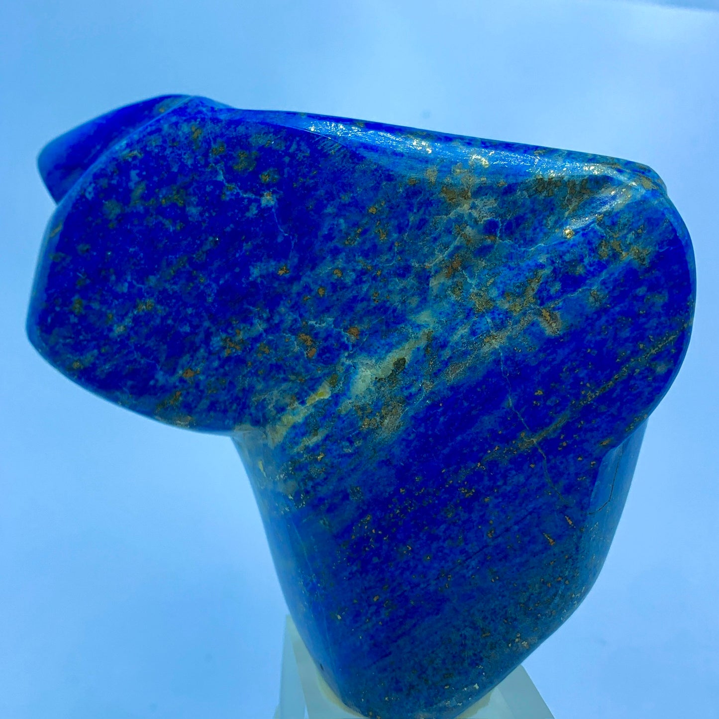 Lapis Lazuli Tumbled, 500g Lapis, Polished Crystal, High Grade, Blue Crystal, Healing Stone, Chakra Decor, Bulk Lapis, Golden Pyrite, Freeform Tumbled