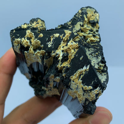 Black Tourmaline, Schorl Crystal, 1800 Carats, Etched Termination, Massive Crystal, Pakistan Mineral, Grounding Stone, Healing Crystal, Collector Specimen, Investment Stone, Tourmaline Crystal, Root Chakra, Crystal Dimensions