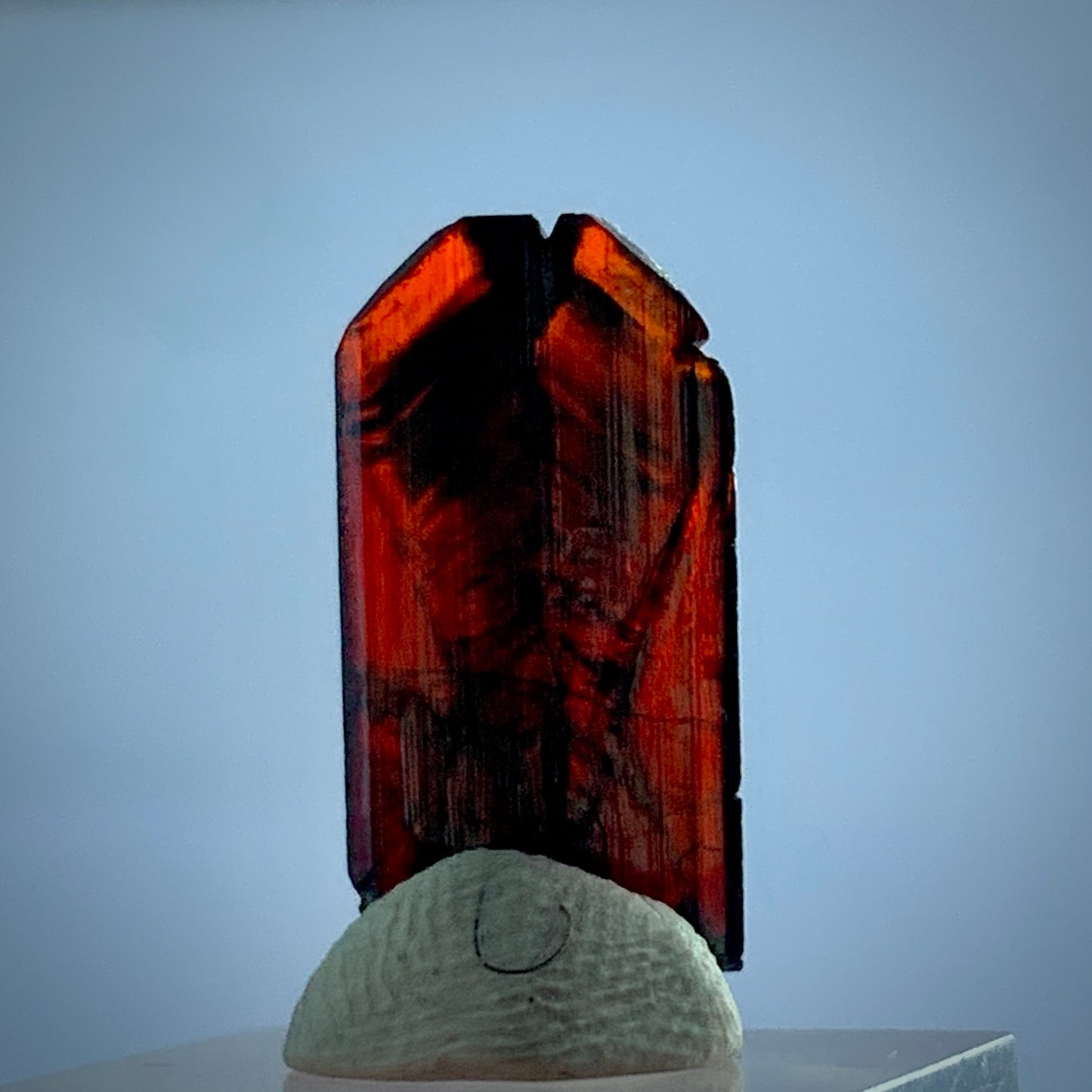 Brookite Crystal, 3.30 Carat, Reddish Brown, Rare Mineral, Pakistan Crystal, Titanium Dioxide, Mineral Specimen, Collector Crystal, Crystal Point