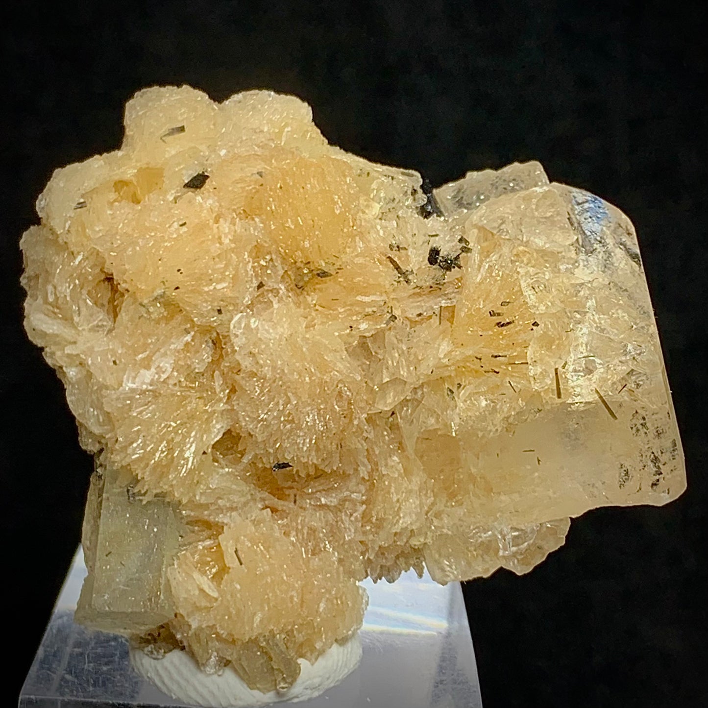 Topaz, Aquamarine, Albite, 220 Carats, 44 Grams, Skardu Pakistan, Himalayan Mineral, Triple Association, Gem Crystal, Collector Specimen, Miniature Specimen, Beryl, Topaz on Matrix