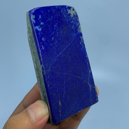 Lapis Lazuli Tumbled, 926 Carat, Mine 4 Lapis, Deep Blue, Polished Stone, Afghan Lapis, Golden Pyrite, Freeform Stone, Decor Piece, High Quality