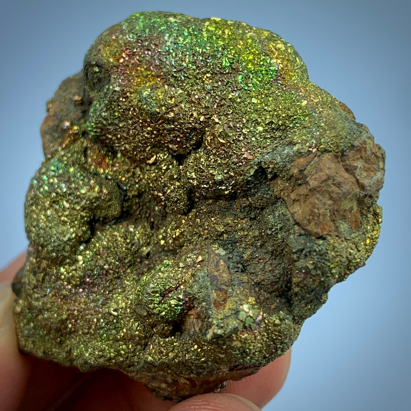 Rainbow Pyrite, Iridescent Pyrite, Fool's Gold, Pakistan Mineral, Pyrite Cluster, Solar Plexus, Abundance Stone, Collector Specimen, Metallic Mineral, Unique Color, Crystal Dimensions, Natural Specimen
