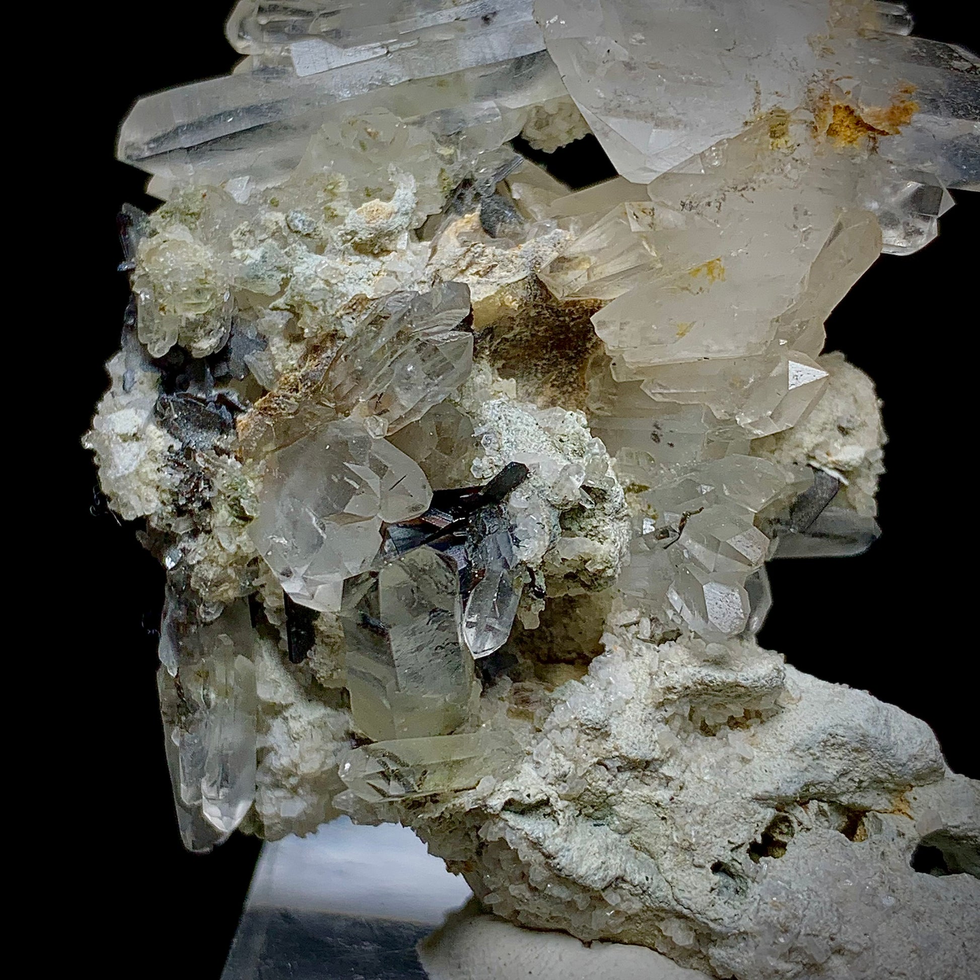 Brookite, Rare Mineral, Quartz, 320 Carats, 64 Grams, Pakistan Mineral,  Polymorph, Collector Specimen, Miniature Specimen, Tabular Crystal, Brookite on Quartz, High Luster