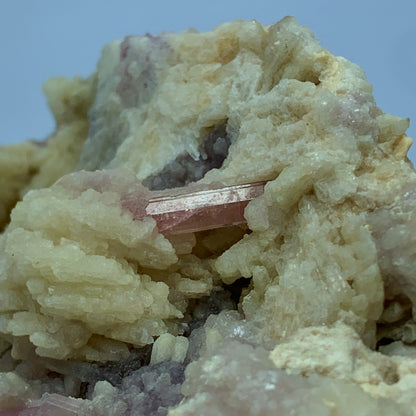 Rubellite Tourmaline, Pink Tourmaline, Lepidolite Matrix, 900g Mineral, Tourmaline Cluster, Heart Chakra, Raw Crystal, Purple Lepidolite, Collector Specimen, Rubellite Display