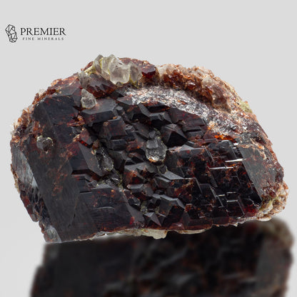Rhodolite Garnet, Garnet Cluster, 1077 Carat, Quartz Matrix, January Birthstone, Collector Grade, Raw Garnet, Red Crystal, Raspberry Garnet, Birthstone Gift