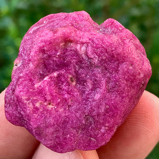 37 Grams Natural Pink Corundum Ruby Crystal from Afghanistan