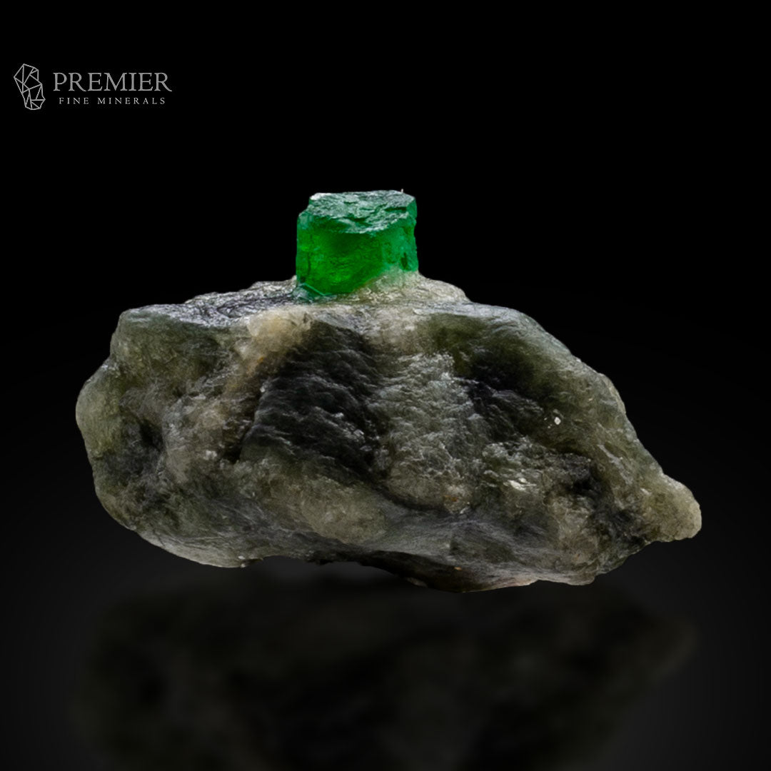 Emerald Crystal on Matrix from Pakistan