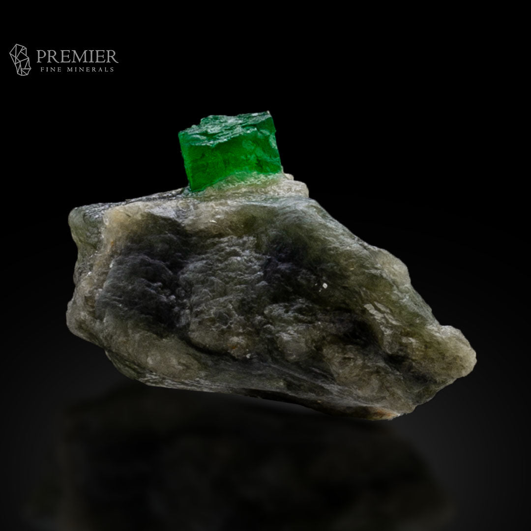Emerald Crystal on Matrix from Pakistan