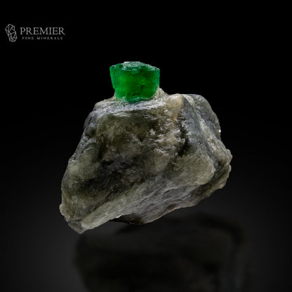 Emerald Crystal on Matrix from Pakistan