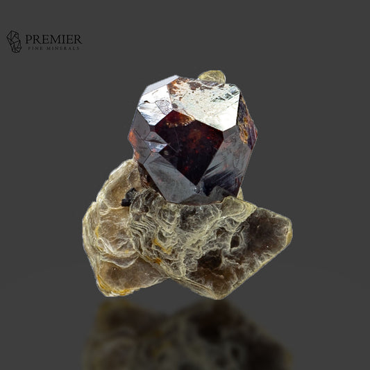 Almandine Garnet Perfect Specimen - Pakistan
