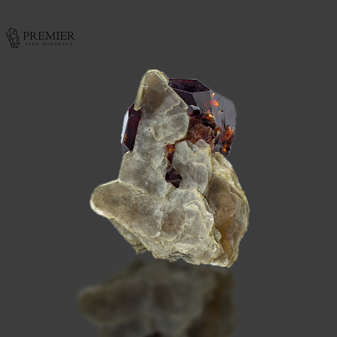 Almandine Garnet Perfect Specimen - Pakistan