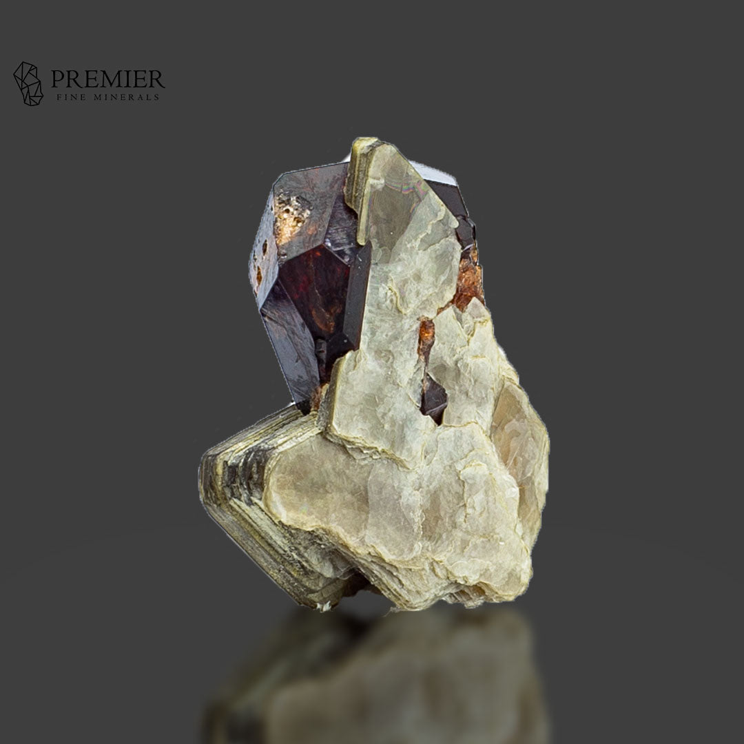 Almandine Garnet Perfect Specimen - Pakistan