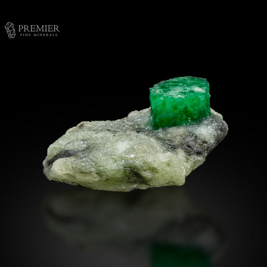 Emerald Crystal on Matrix from Pakistan
