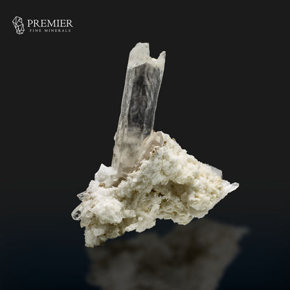 Etched Lemurian Quartz with Mica on Matrix – Pakistan
