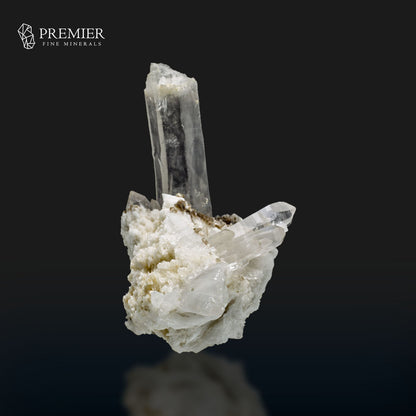 Etched Lemurian Quartz with Mica on Matrix – Pakistan