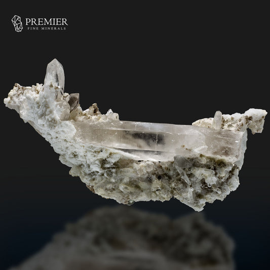 Lemurian Quartz Crystal Cluster on Matrix – Skardu Pakistan