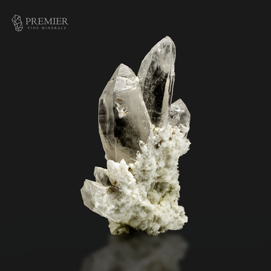 Lemurian Quartz Cluster on Feldspar Matrix – Skardu Pakistan