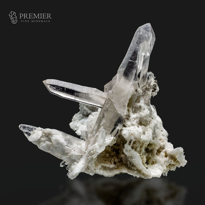 Himalayan Lemurian Quartz Cluster with Mica & Feldspar Pakistan