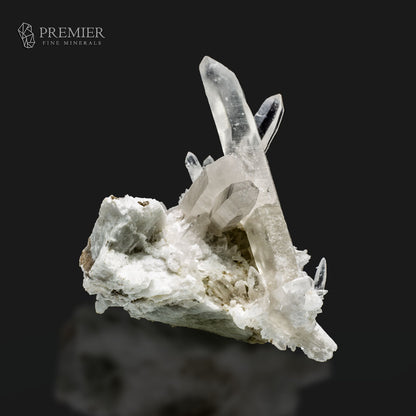 Himalayan Lemurian Quartz Cluster with Mica & Feldspar Pakistan