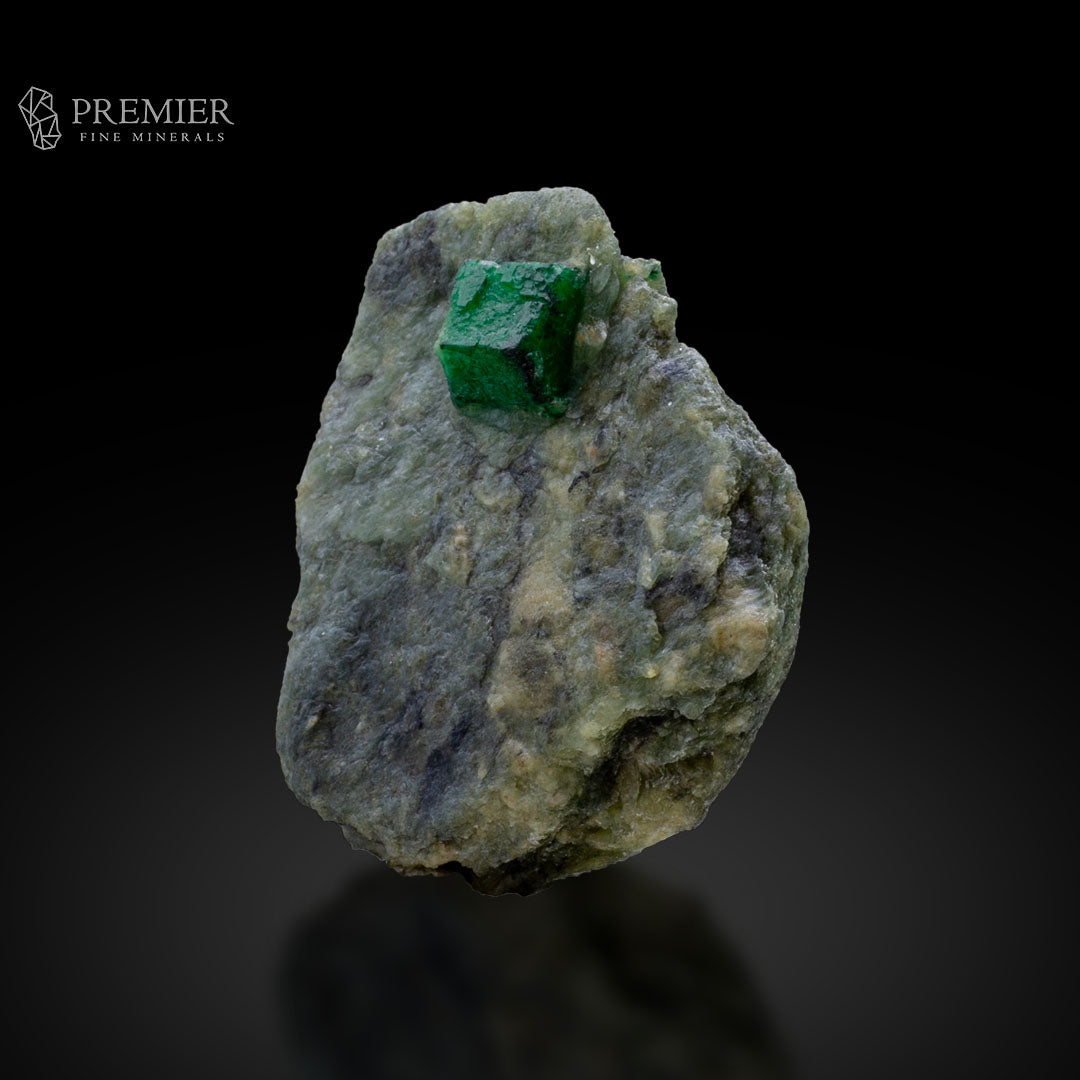 Emerald Crystal on Matrix from Pakistan