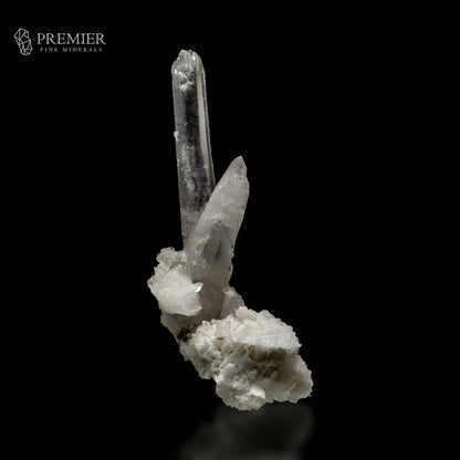 Etched Lemurian Quartz Cluster with Mica & Feldspar – Pakistan