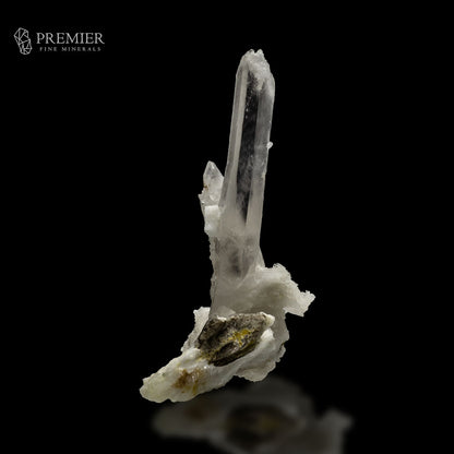 Etched Lemurian Quartz Cluster with Mica & Feldspar – Pakistan