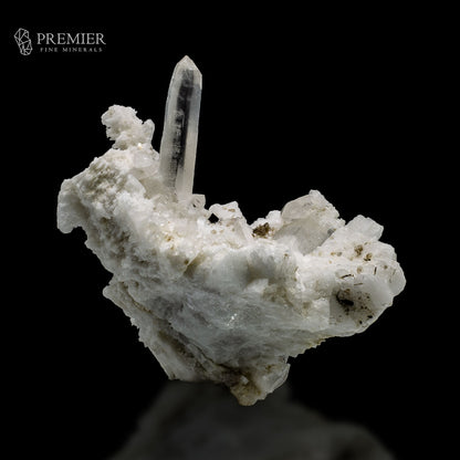 Lemurian Quartz with Schorl & Mica on Feldspar – Skardu Pakistan