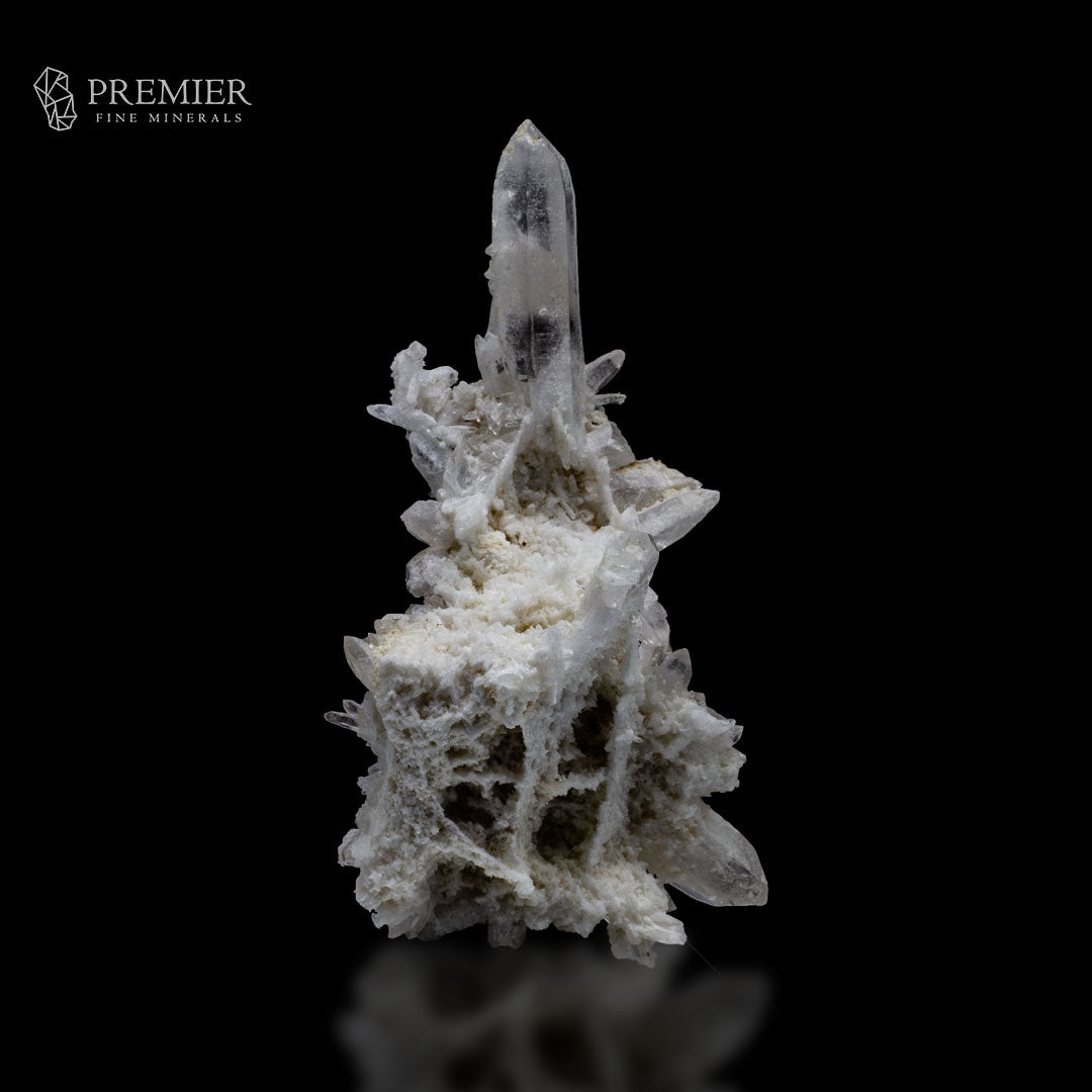 Himalayan Lemurian Quartz Cluster on Matrix – Skardu
