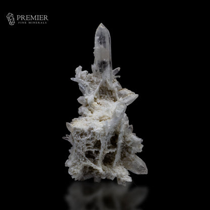 Himalayan Lemurian Quartz Cluster on Matrix – Skardu