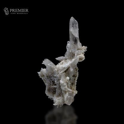 Himalayan Lemurian Quartz Cluster on Matrix – Skardu
