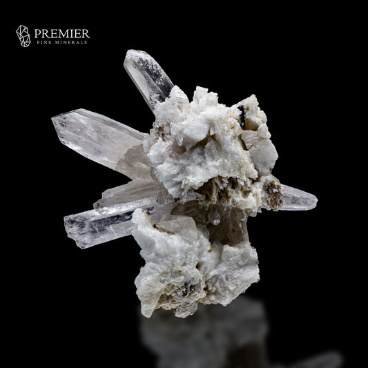 Lemurian Quartz Cluster on Feldspar Matrix – Skardu Pakistan