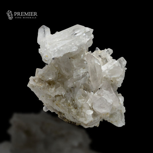 Himalayan Lemurian Quartz Cluster on Matrix – Skardu