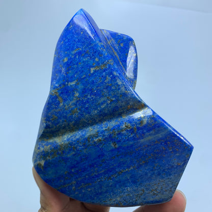 Lapis Lazuli Tumbled, 500g Lapis, Polished Crystal, High Grade, Blue Crystal, Healing Stone, Chakra Decor, Bulk Lapis, Golden Pyrite, Freeform Tumbled