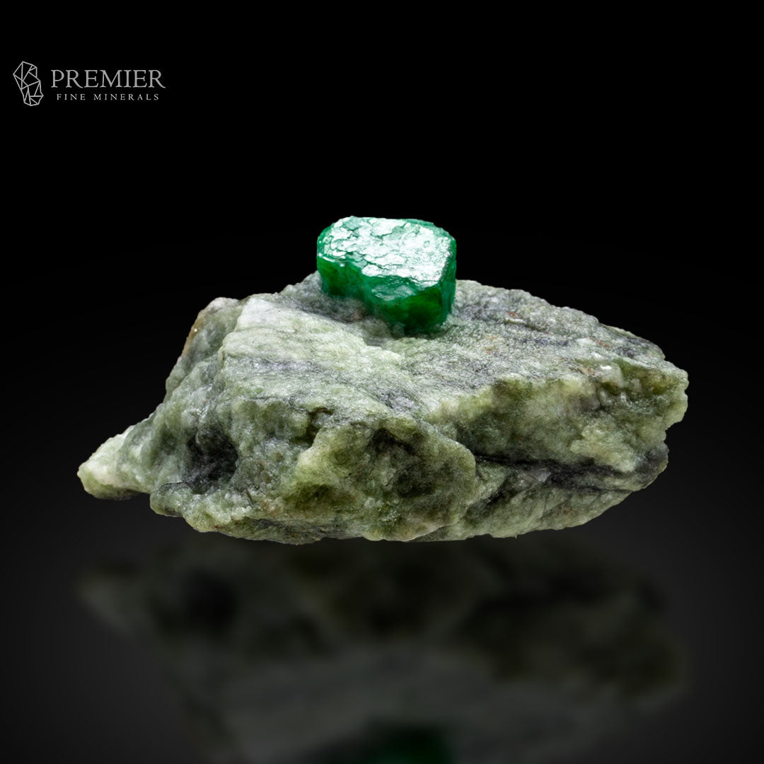 Emerald Crystal on Matrix - Swat Valley, Pakistan