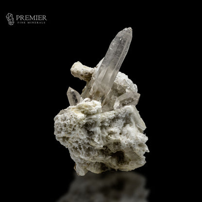 Himalayan Lemurian Quartz Cluster with Mica & Feldspar – Pakistan