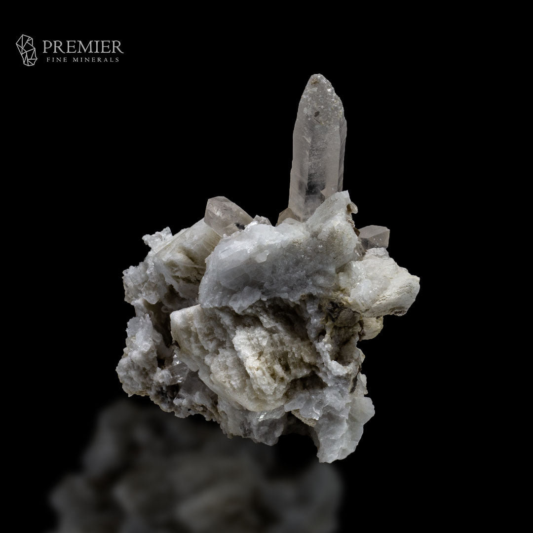 Himalayan Lemurian Quartz Cluster with Mica & Feldspar – Pakistan
