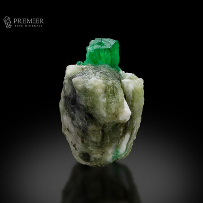 Emerald Crystal on Matrix from Pakistan