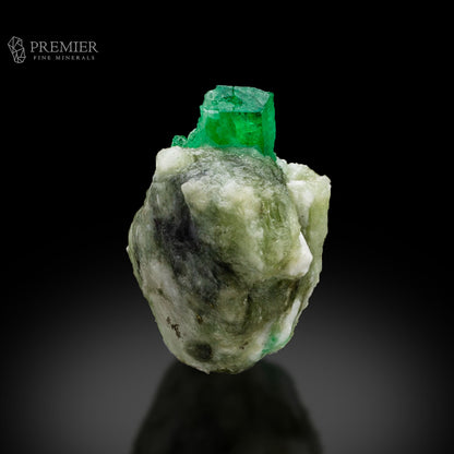 Emerald Crystal on Matrix from Pakistan