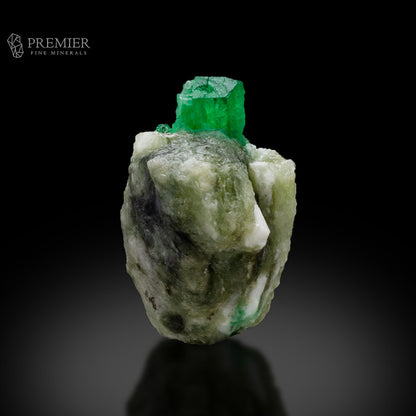 Emerald Crystal on Matrix from Pakistan