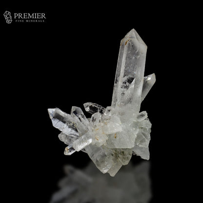 Lemurian Quartz, Himalayan Quartz, Pakistan Minerals, 15.92g, Mineral Cluster, Natural Crystal, Striated Quartz, Rock Crystal, Thumbnail Specimen