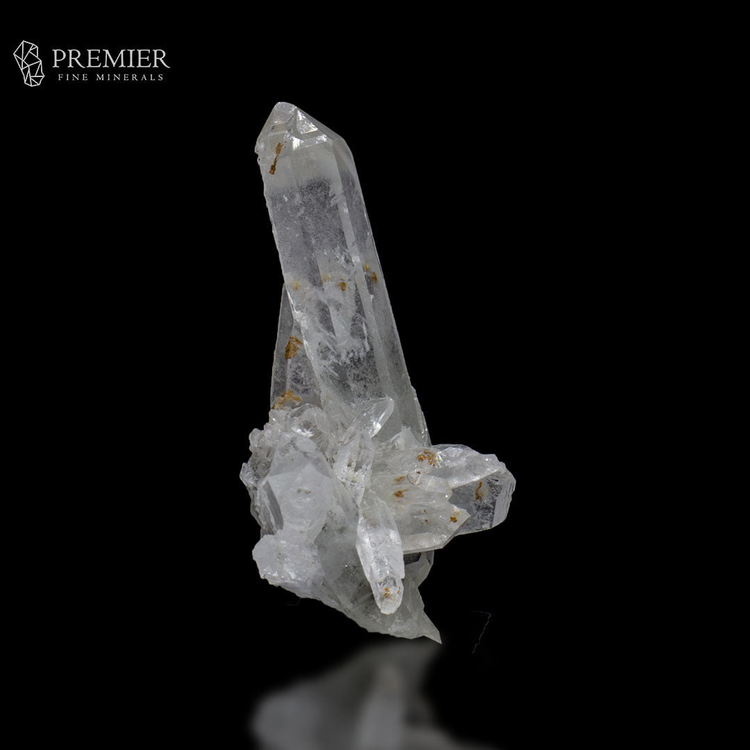 Lemurian Quartz, Himalayan Quartz, Pakistan Minerals, 15.92g, Mineral Cluster, Natural Crystal, Striated Quartz, Rock Crystal, Thumbnail Specimen