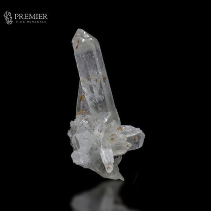 Lemurian Quartz, Himalayan Quartz, Pakistan Minerals, 15.92g, Mineral Cluster, Natural Crystal, Striated Quartz, Rock Crystal, Thumbnail Specimen