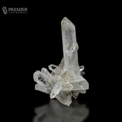 Lemurian Quartz, Himalayan Quartz, Pakistan Minerals, 15.92g, Mineral Cluster, Natural Crystal, Striated Quartz, Rock Crystal, Thumbnail Specimen