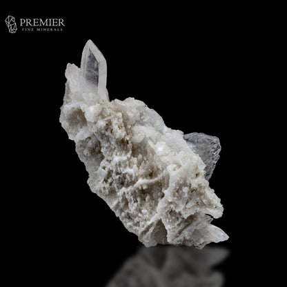 Etched Himalayan Lemurian Quartz on Matrix – Pakistan