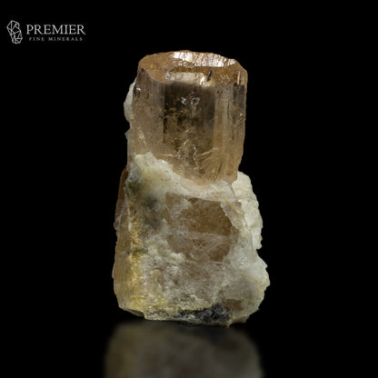 Imperial Topaz Crystal on Matrix - Pakistan