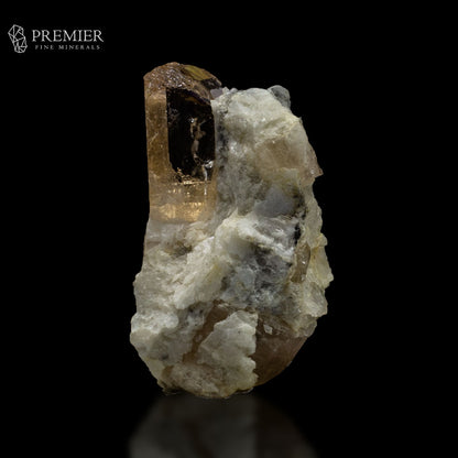 Imperial Topaz Crystal on Matrix - Pakistan