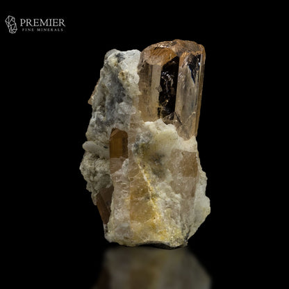 Imperial Topaz Crystal on Matrix - Pakistan