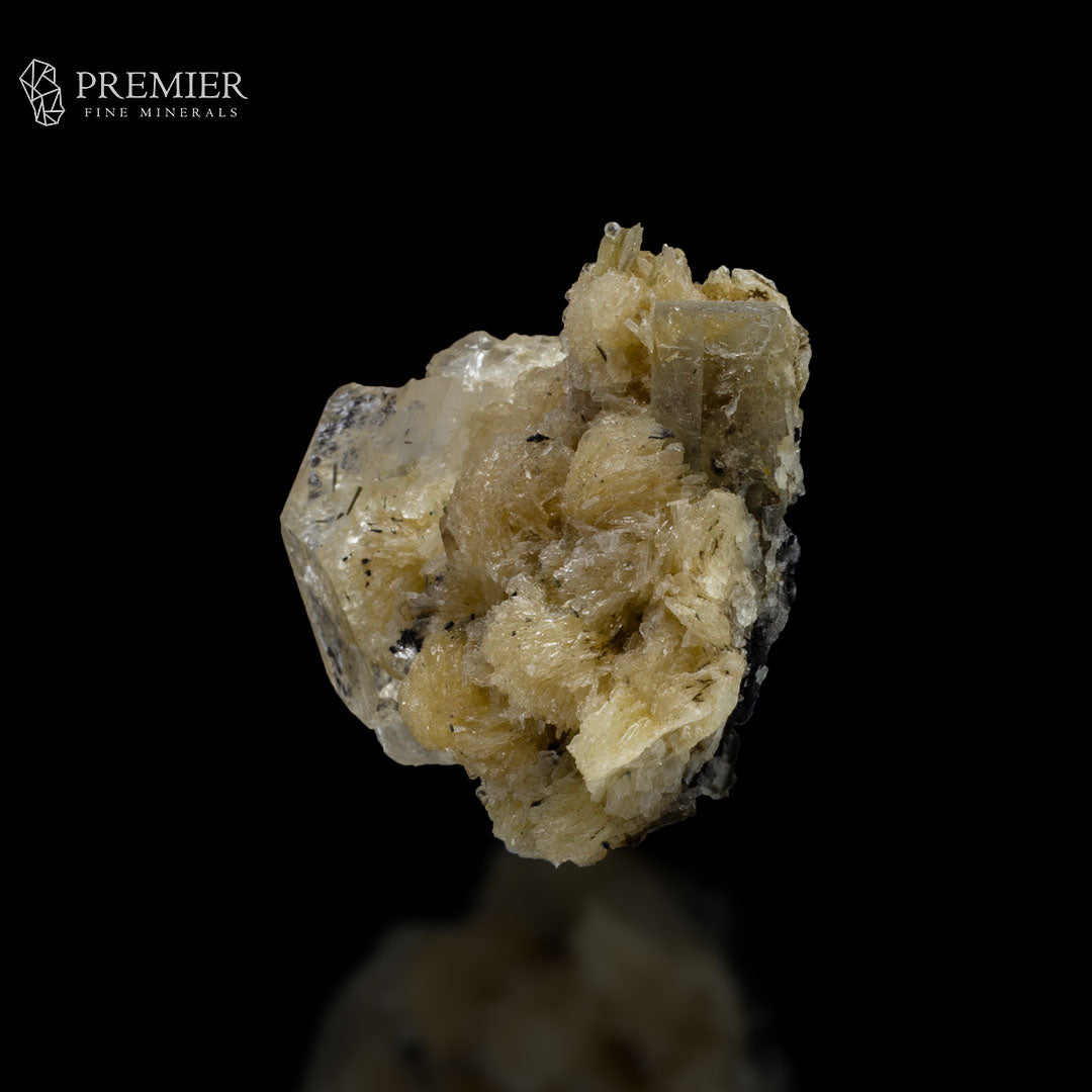 Imperial Topaz, Aquamarine & Albite Combinations from Pakistan