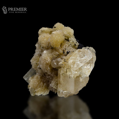 Imperial Topaz, Aquamarine & Albite Combinations from Pakistan
