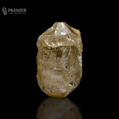 Topaz Double Terminated Crystal with Schorl  - Pakistan